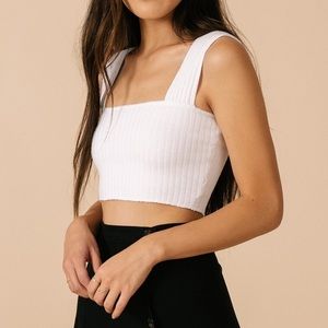 Womn. Jess Top in White